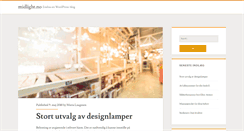 Desktop Screenshot of midlight.no