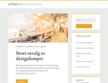 Tablet Screenshot of midlight.no